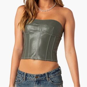 Edikted Moss Corset Top